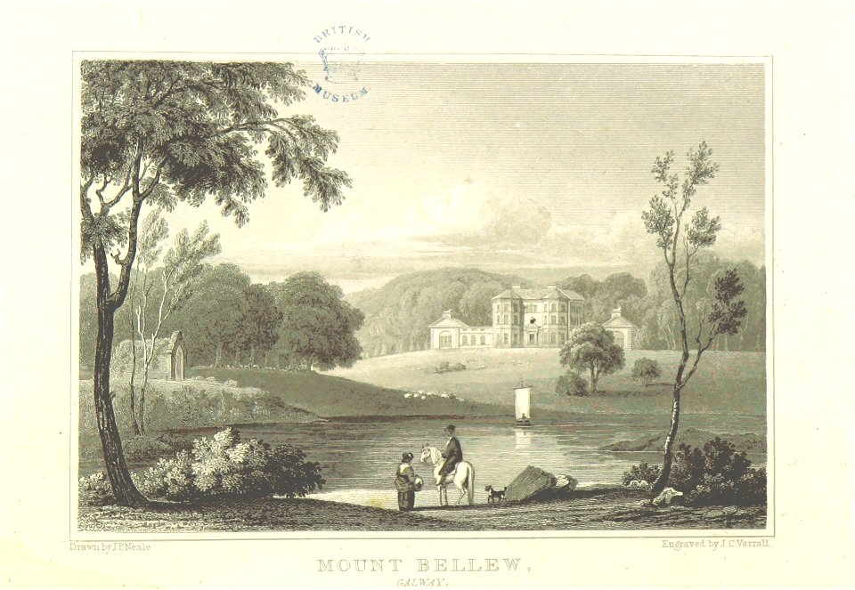 Neale(1818) p6.208 - Mount Bellew, Galway