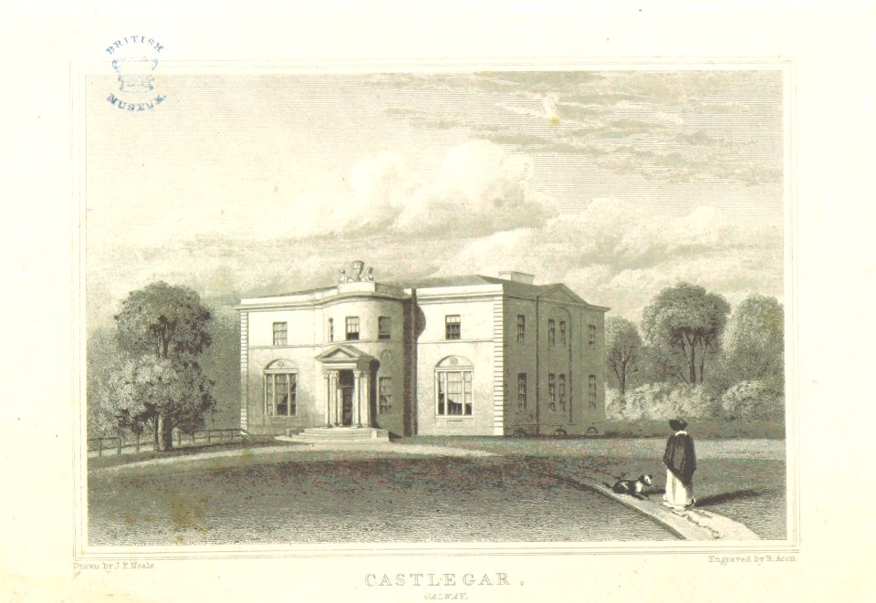 Neale(1818) p6.204 - Castlegar, Galway