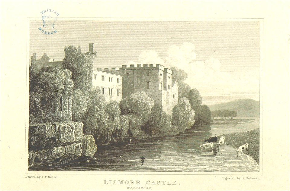 Neale(1818) p6.284 - Lismore Castle, Waterford