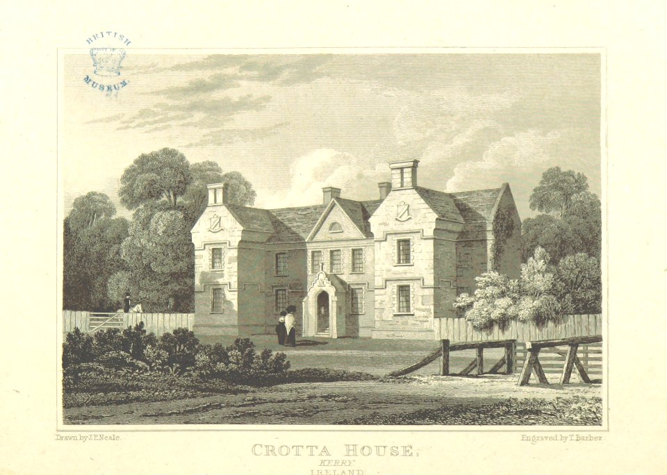Neale(1818) p6.280 - Crotta House, Kerry