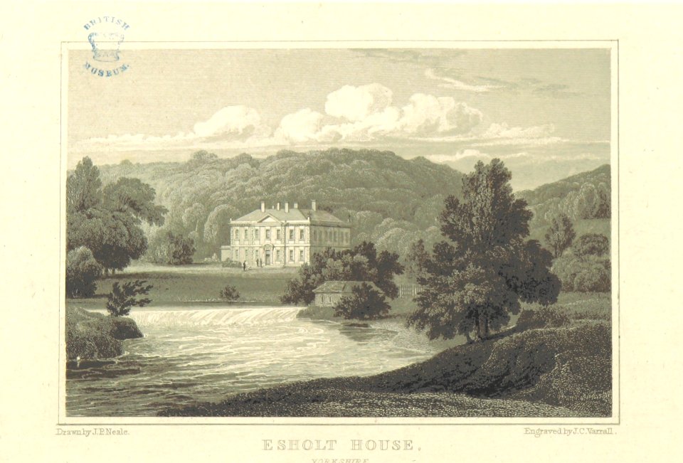 Neale(1818) p5.160 - Esholt House, Yorkshire