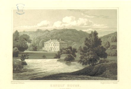 Neale(1818) p5.160 - Esholt House, Yorkshire