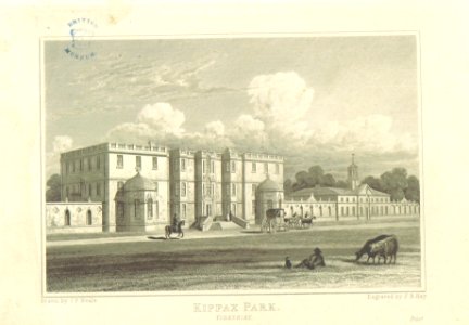 Neale(1818) p5.184 - Kippax Park, Yorkshire