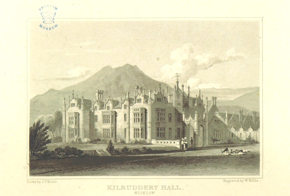 Neale(1818) p6.246 - Kilruddery Hall, Wicklow