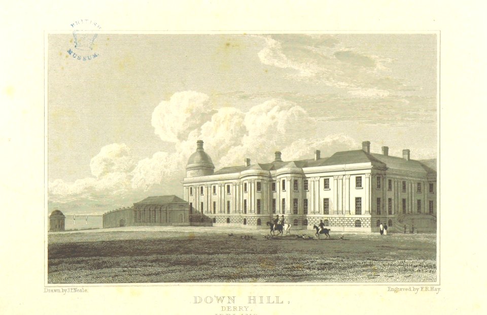 Neale(1818) p6.296 - Down Hill, Derry