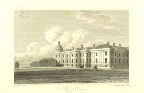 Neale(1818) p6.296 - Down Hill, Derry