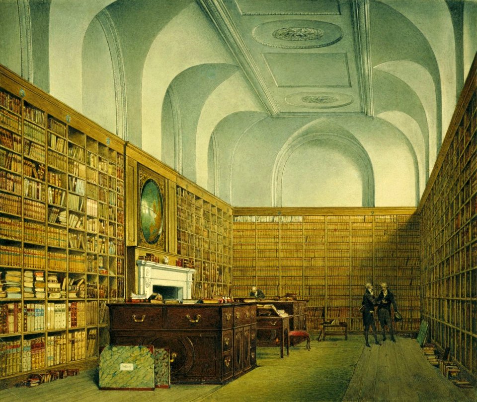 Buckingham House, East Library, by James Stephanoff, 1817 - royal coll 922140 257066 ORI 0