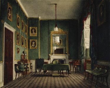 Buckingham Palace, Green Closet, by James Stephanoff, 1819 - royal coll 922146 313708 ORI 2