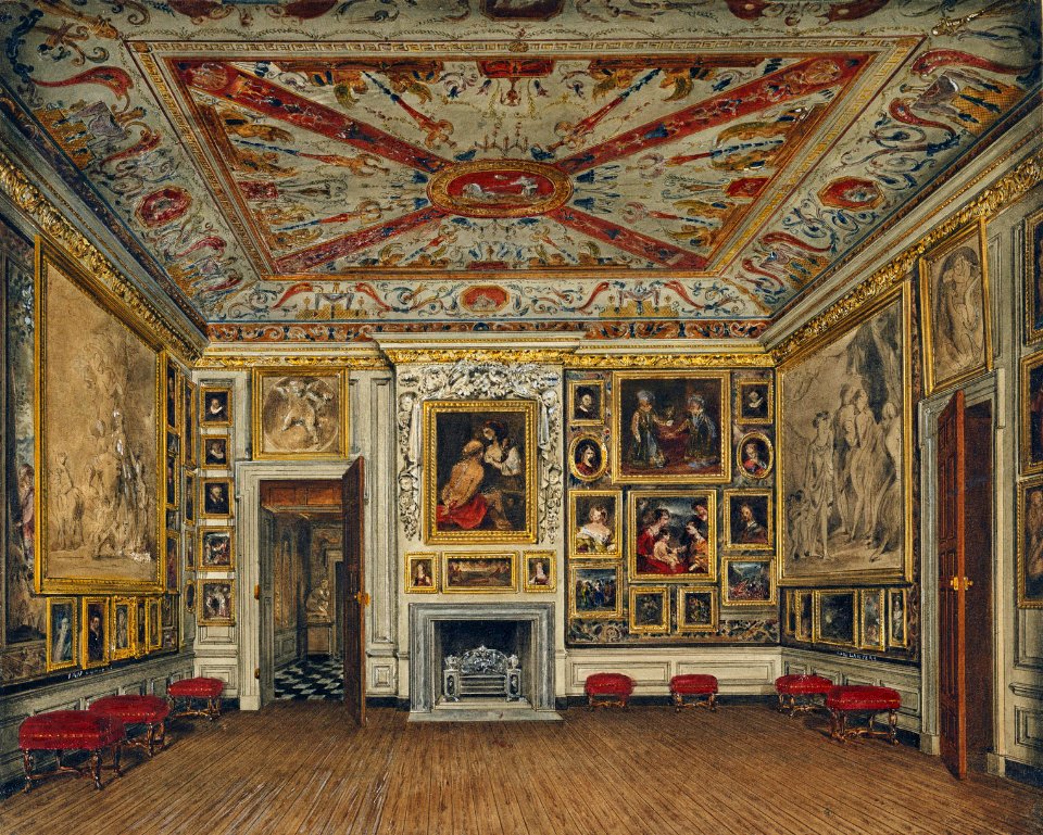Kensington Palace, Presence Chamber, by James Stephanoff, 1816 - royal coll 922150 313711 ORI 2
