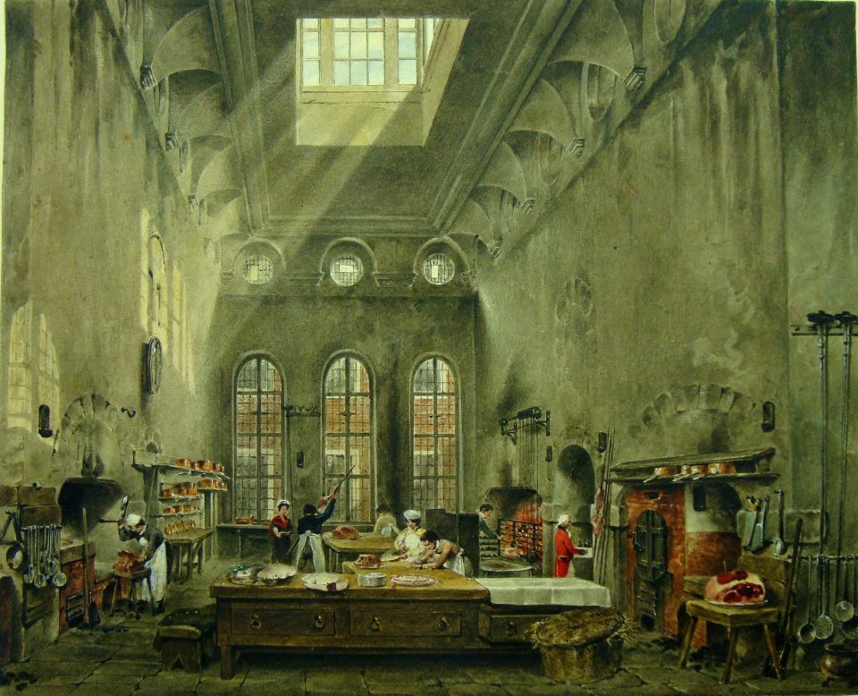 St James's Palace, the Kitchen, by James Stephanoff, 1819 - royal coll 922167 138769 ORI 0