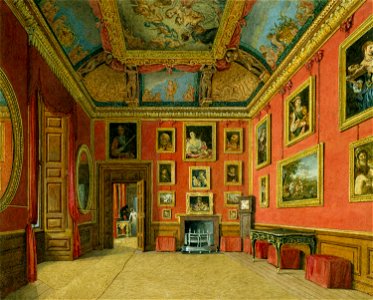 Windsor Castle, King's Dressing Room, by Charles Wild, 1816 - royal coll 922105 257031 ORI 1. Free illustration for personal and commercial use.