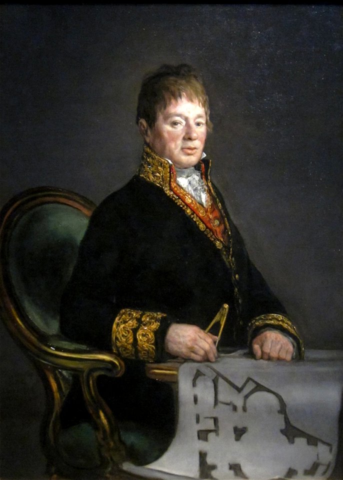 Francisco de Goya y Lucientes - Portrait of Juan Antonio Cuervo - WGA10091