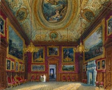 Kensington Palace, King's Great Drawing Room, by Charles Wild, 1816 - royal coll 922157 313717 ORI 2