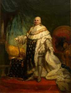 Guérin - Louis XVIII of France in Coronation Robes