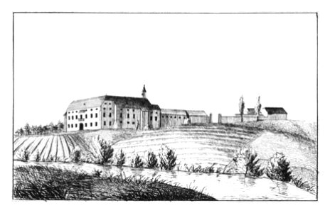 182 Schloss Meyerberg, Sv. Martin im Cillier Kreise - J.F.Kaiser Lithografirte Ansichten der Steiermark 1830