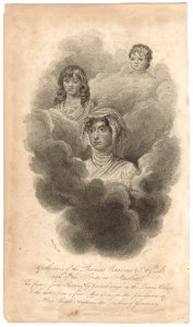 Apotheosis of the Princes Octavius & Alfred, and of the Princess Amelia (Prince Octavius; Princess Amelia; Prince Alfred) by William Marshall Craig. Free illustration for personal and commercial use.