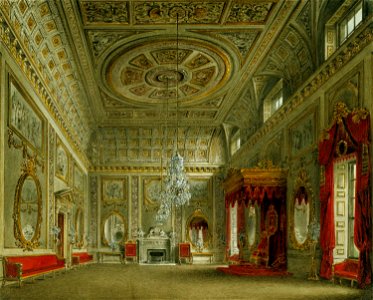 Buckingham House, the Saloon, by James Stephanoff, 1818 - royal coll 922141 257068 ORI 0