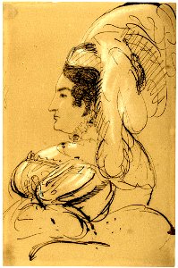 Portrait of Queen Caroline by George Hayter 1820
