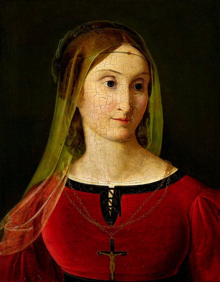 Schadow Maria Potocka in Renaissance costume
