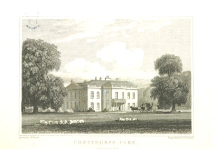 Neale(1824) p1.136 - Cokethorpe Park, Oxfordshire