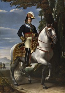 Fernando VII a caballo