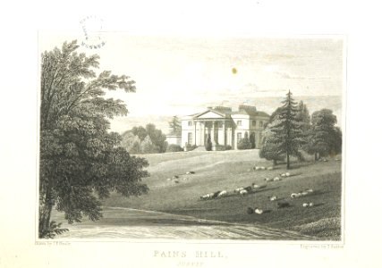 Neale(1824) p1.160 - Pains Hill, Surrey