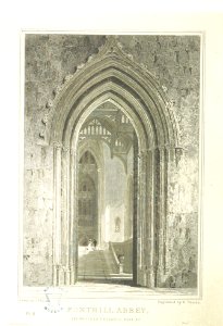 Neale(1824) p1.186 - Fonthill Abbey (The Western Entrance Hall etc)