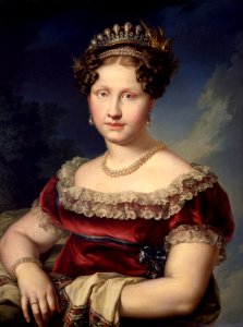 López Portaña, Vicente - Princess Luisa Carlota de Borbón-Dos Sicilias - Google Art Project