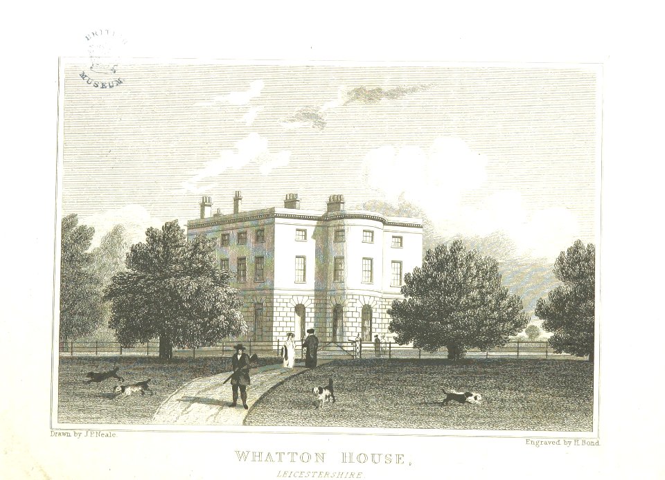 Neale(1826) p3.082 - Whatton House, Leicestershire
