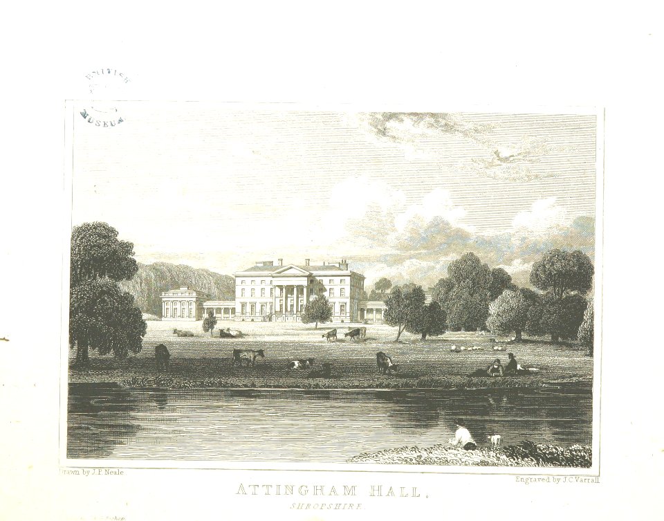 Neale(1826) p3.128 - Attingham Hall, Shropshire