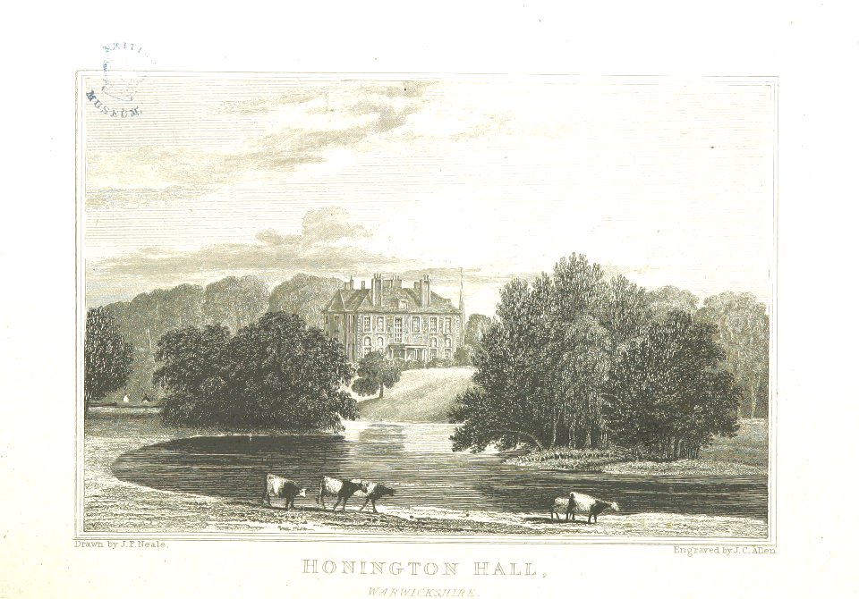 Neale(1824) p1.172 - Honington Hall, Warwickshire