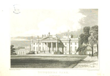 Neale(1824) p1.206 - Duncombe Park, Yorkshire