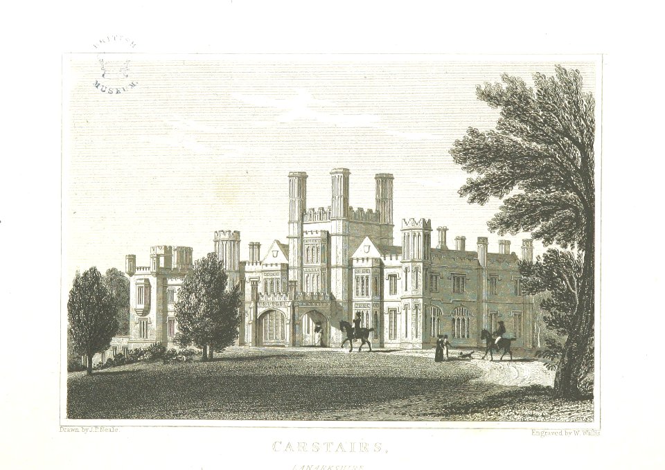 Neale(1824) p1.254 - Carstairs, Lanarkshire