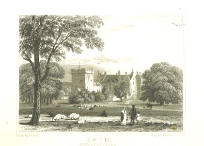 Neale(1824) p1.232 - Drum, Aberdeenshire