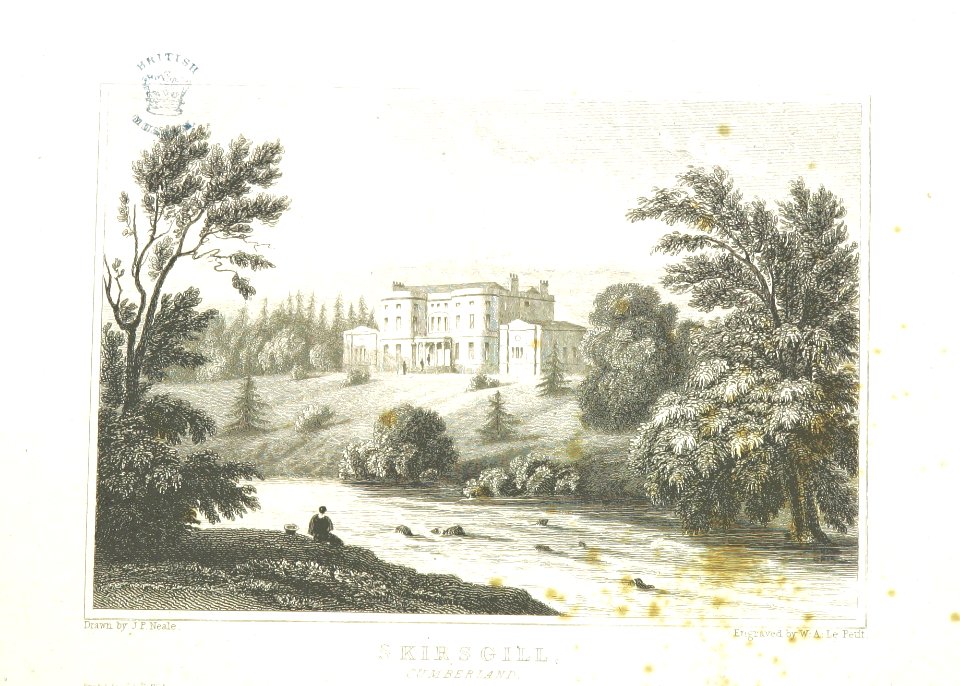 Neale(1826) p3.026 - Skirsgill, Cumberland