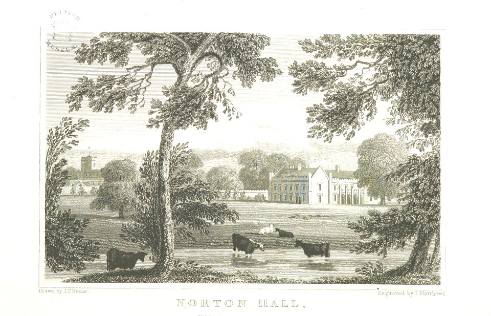 Neale(1825) p2.128 - Norton Hall, Northamptonshire