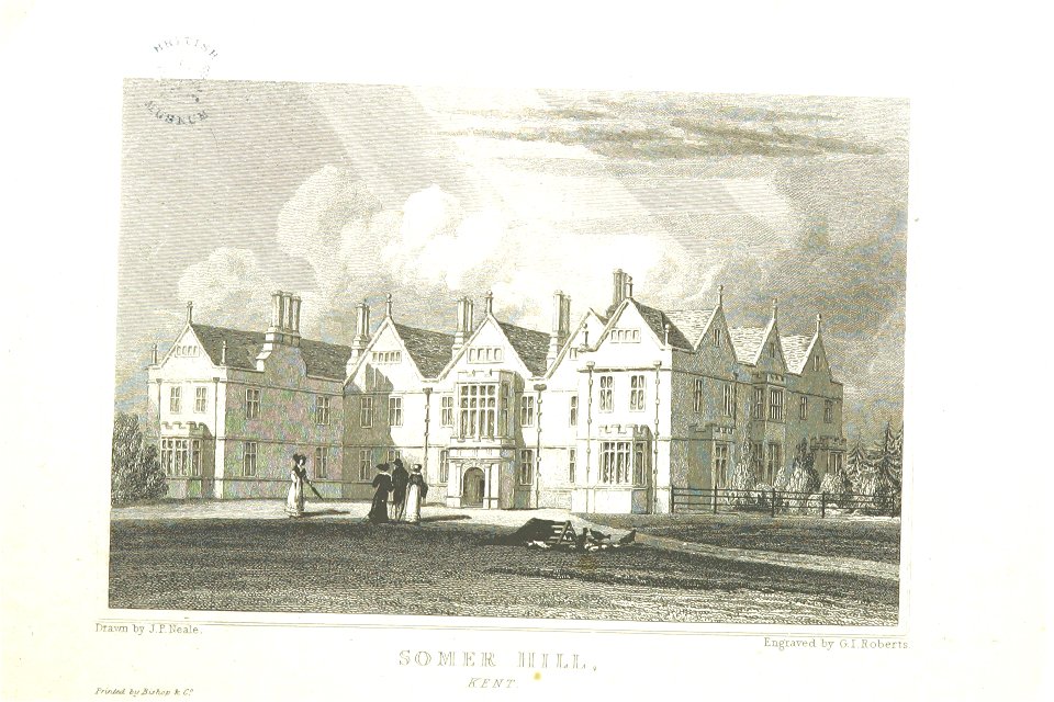 Neale(1826) p3.070 - Somer Hill, Kent