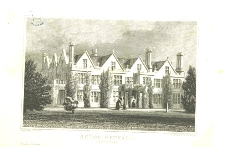 Neale(1826) p3.118 - Acton Reynald, Shropshire