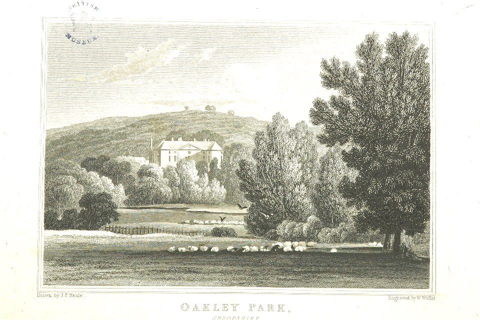 Neale(1826) p3.140 - Oakley Park, Shropshire