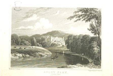 Neale(1826) p3.124 - Apley Park, Shropshire (general view)