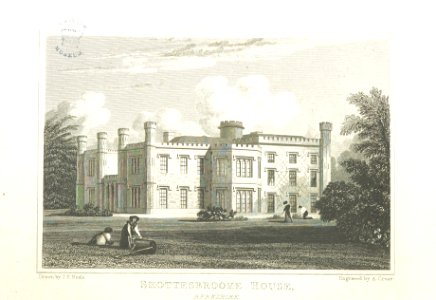 Neale(1827) p4.034 - Shottesbrooke House, Berkshire
