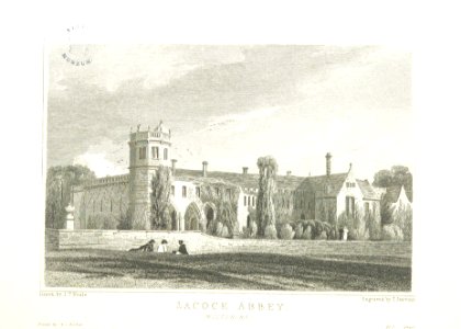 Neale(1826) p3.192 - Lacock Abbey, Wiltshire