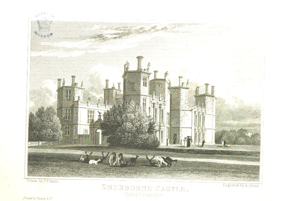 Neale(1827) p4.056 - Sherborne Castle, Dorsetshire