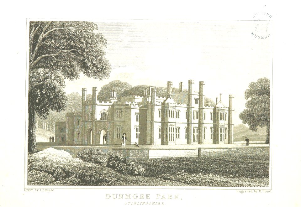 Neale(1826) p3.242 - Dunmore Park, Stirlingshire