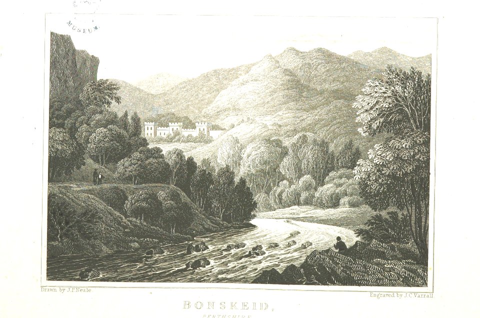 Neale(1826) p3.226 - Bonskeid, Perthshire