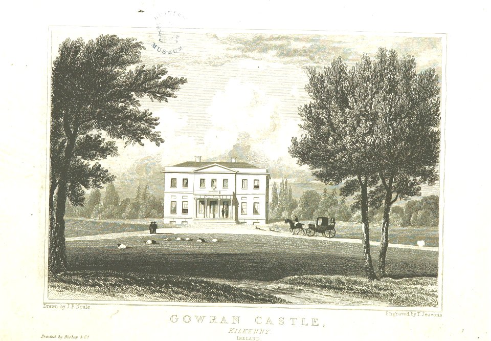 Neale(1826) p3.250 - Gowran Castle, Kilkenny