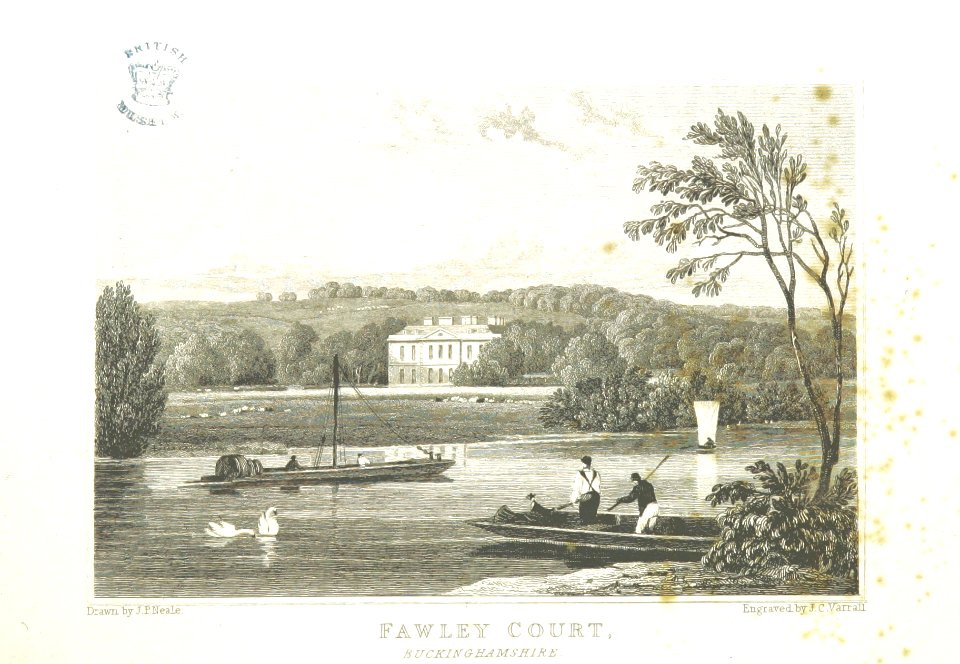 Neale(1826) p3.018 - Fawley Court, Buckinghamshire