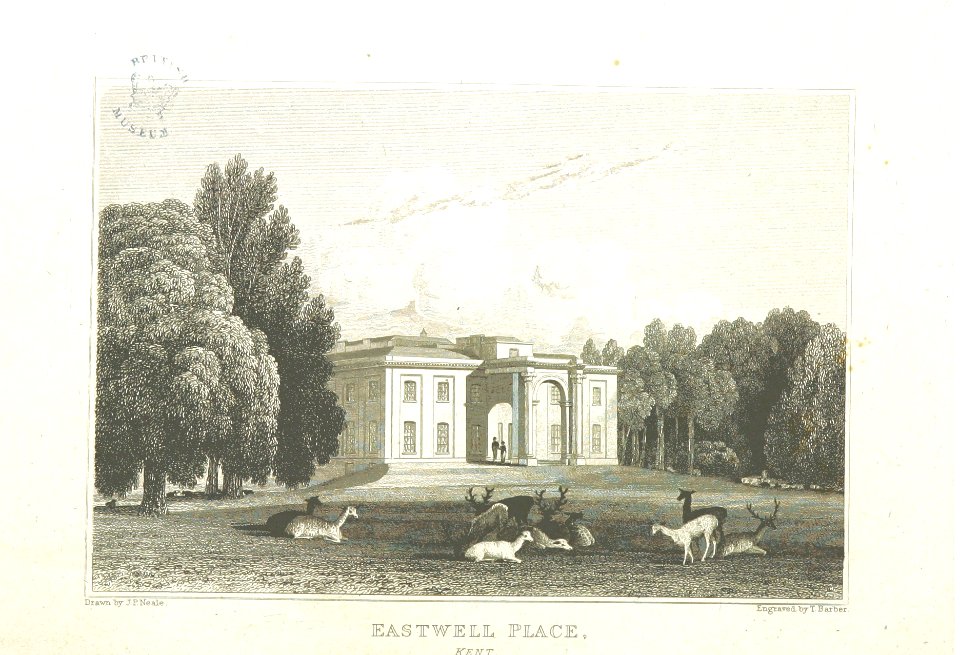 Neale(1825) p2.072 - Eastwell Place, Kent