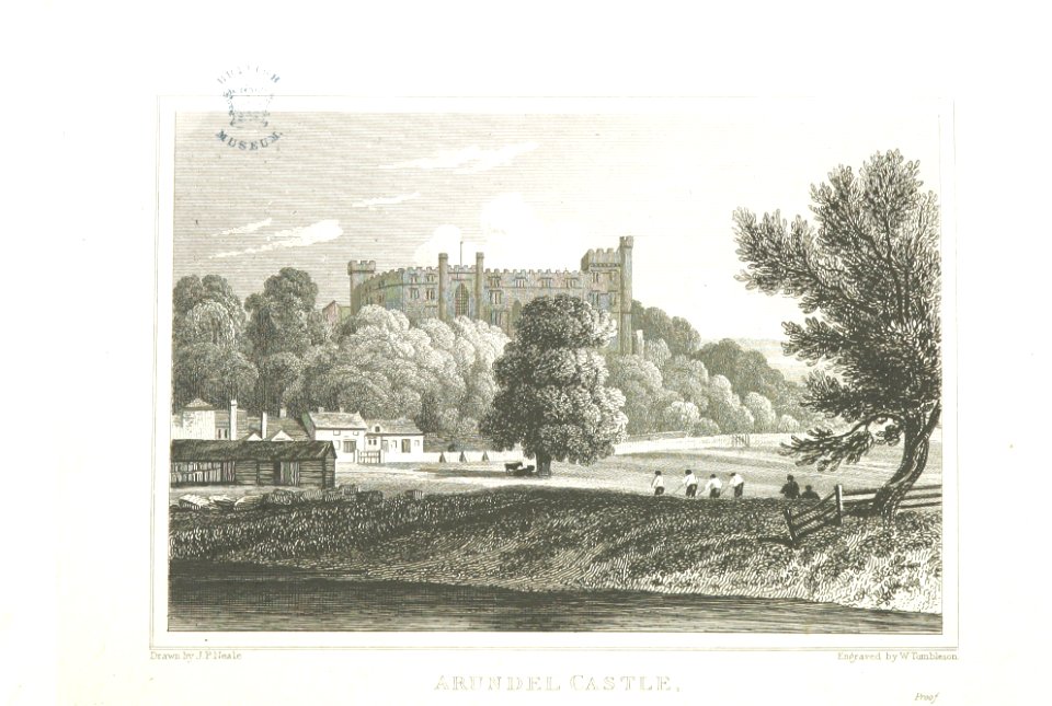 Neale(1827) p4.174 - Arundel Castle, Sussex