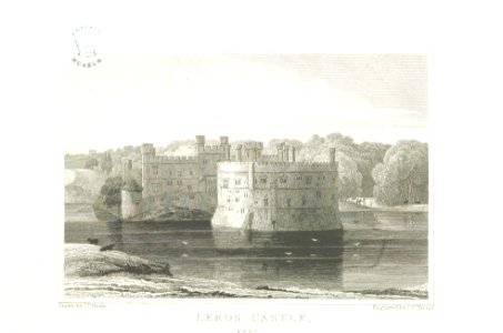 Neale(1825) p2.094 - Leeds Castle, Kent